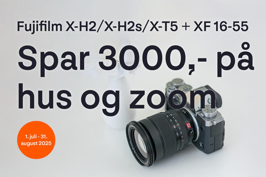 Spar 3000,- på Fujinon-zoom